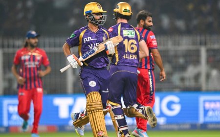 KKR vs LSG: ఈడెన్ గార్డెన్స్‌లో రహానే మెరుపులు.. లక్నో ముందు భారీ టార్గెట్! కేకేఆర్ స్కోరు ఎంతంటే?
