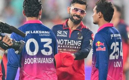IPL 2026: ఆర్‌సీబీపై రాజస్థాన్ రాయల్స్ ఘనవిజయం.. కుర్రాడు వైభవ్ సూర్యవంశీ ఊచకోత!