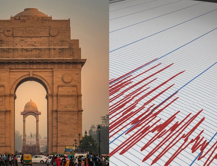 ఢిల్లీ-NCR షేక్ అయిపోయింది బ్రో!  | వాతావరణం కూడా మామూలుగా లేదుగా!