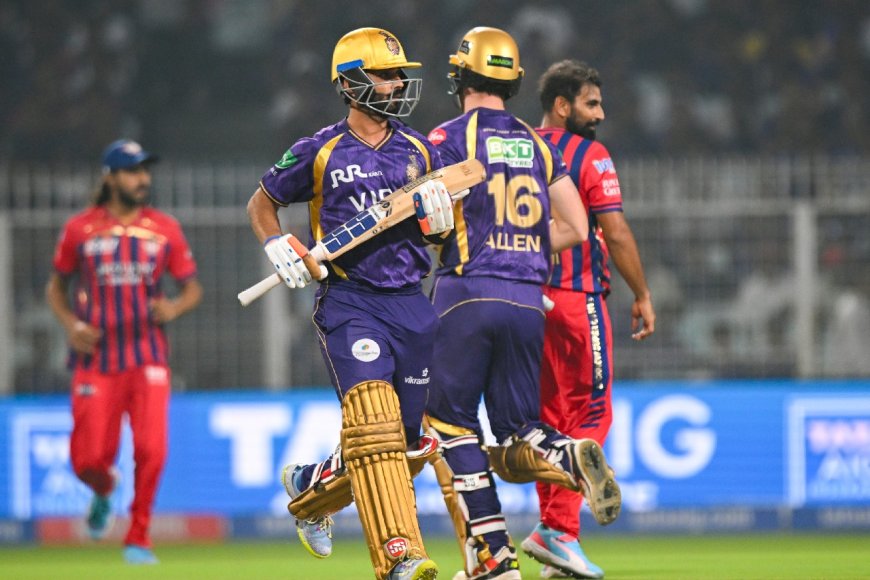 KKR vs LSG: ఈడెన్ గార్డెన్స్‌లో రహానే మెరుపులు.. లక్నో ముందు భారీ టార్గెట్! కేకేఆర్ స్కోరు ఎంతంటే?